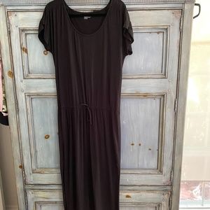 Gap Body black midi dress size M